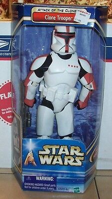 Primary image for 2002 Star Wars AOTC attack of the clones RED Clone Trooper KB Exclusive figure