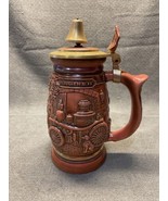 Vintage 1991 Avon Handcrafted Beer Stein Tribute to American Firefighter... - $43.46 CAD