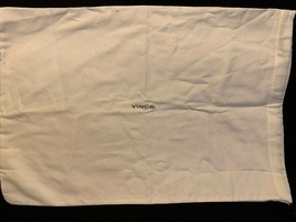 Vince Drawstring Bag 23 x 15 Dust Cover Storage Pouch Shoe Purse Holder White XL - £0.99 GBP