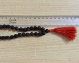 5 perline di preghiera originali naturali Mukhi RUDRAKSHA nero Rudraksh... - £11.33 GBP