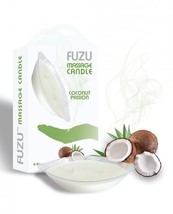 Fuzu Massage Candle Coconut Passion 4oz(D0102HES4CW.) - £19.10 GBP