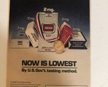 1987 Now Cigarettes Vintage Print Ad pa22 - $5.93