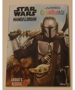 Star Wars Mandalorian Jumbo Activity Coloring Book lot of 2 Free Shipping - £13.20 GBP