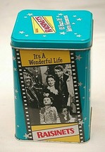 Nestle Raisinets Metal Tin Box Advertising Container 65 Years of Movie Memories - £15.45 GBP