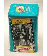 Nestle Raisinets Metal Tin Box Advertising Container 65 Years of Movie M... - £15.56 GBP