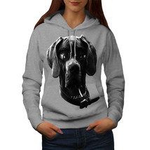 Wellcoda Swag Great Dane Dog Womens Hoodie, Bad Boy Casual Hooded Sweatshirt - £28.60 GBP