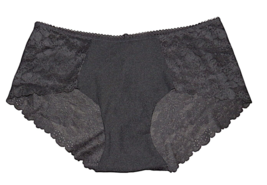 PINK Victoria&#39;s Secret Black Lace Hiphugger Hipster Panties Size Small - £11.79 GBP