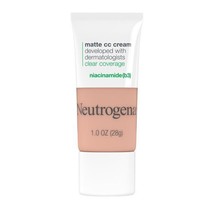 .Neutrogena Clear Coverage Flawless Matte CC Cream, Cool Beige, 1 oz.. - £23.73 GBP
