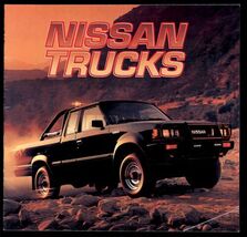 1986 NISSAN TRUCKS Dealer brochure * 4x2, 4x4 - Extended &amp; Standard Cab ... - $10.64