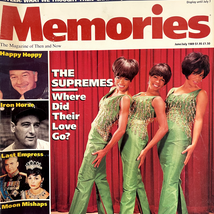 Memories Magazine June/July 1989 Vol 2 No 3 Supremes Motown Gehrig NYT Co - $9.49