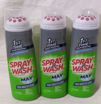 3 X Spray n Wash Max Gel Stick Stain Remover - Easy Use Scrub Top 6.7 oz... - $28.00