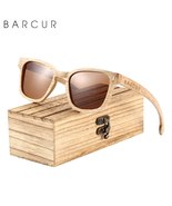 Brand Design Wood Women Sunglasses Fashion Polarized Men Sun Glasses Woo... - £56.06 GBP