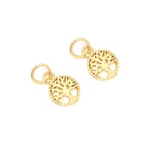 Cute Gold Tree Charm, Sku#Y773 - $1.90