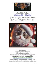 Christmas Kitty – Tabby ~~ Cross Stitch Pattern - $15.80