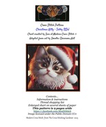 Christmas Kitty – Tabby ~~ Cross Stitch Pattern - £12.66 GBP