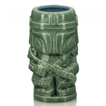 Star Wars The Mandalorian Mando 20oz. Geeki Tikis® Mug Green - £30.04 GBP