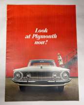 1962 Plymouth Dealer Brochure Look At Plymouth Now! Fury Belvedere Savoy Wagons - £10.67 GBP