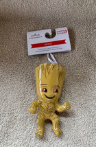 Guardians of the Galaxy BABY GROOT Decoupage Christmas Ornament New 4”  Hallmark - £13.58 GBP