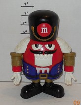 M &amp; M&#39;s Nutcracker Sweet Candy Dispenser Limited Series Holiday XMAS Red Yellow - £19.95 GBP