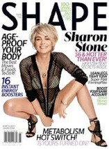 Shape Magazine March 2014 Sharon Stone 56 &amp; Hotter than Ever  Age-Proof Your Bod - £7.90 GBP