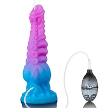 9.7&quot; Squirting Dildo Monster Dildo, Tentacle Dildo Fantasy Dildo Ejaculating Toy - £37.35 GBP