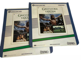 Greystoke The Legend Of Tarzan Lord Of The Ape Laser Disc Part 1 &amp; 2 Vid... - £16.81 GBP