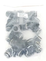 LOT OF 10 NEW PISCO PNEUMATICS PV-12 FITINGS, 12MM, ELBOW, PV12 - £47.40 GBP