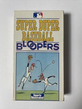 Super Duper Baseball Bloopers VHS 1989 Sports Illustrated MLB - £4.34 GBP