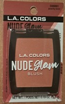 L.A. Colors Peachy Keen Nude Glam Blush C68861 6 pcs. - £38.10 GBP