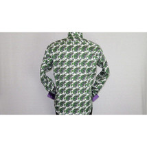 Men Shirt J.Valintin Turkey-Usa 100% Egyptian Cotton Axxess Style A113-12 Green image 11