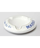 Large Booths London Dry gin ashtray vtg Porcelaine de Baudour Cerabel Be... - $37.93 CAD