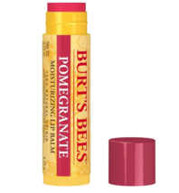Burt&#39;s Bees 100% Natural Origin Moisturizing Lip Balm Pomegranate with Beeswax a - £14.85 GBP
