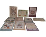 11  Simply Perfect Samplers  Cards Cross Stitch Chart Patterns. 1990 Mer... - $4.85
