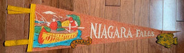 Vintage Niagara Falls Canada Pennant 22&quot; - $26.64 CAD