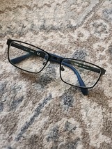 GUESS GU1884 091 Matte Blue/ Black Metal Optical Eyeglasses Frame 55-17-140 - $33.94