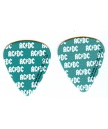 Two (2) AC/DC Authentic Flat Guitar Picks, New - $7.95