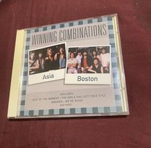 ASIA &amp; BOSTON / WINNING COMBINATIONS (CD, 2001) HEAT OF THE MOMENT -WE&#39;R... - $8.00