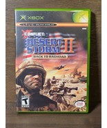 Conflict: Desert Storm II Back to Baghdad (Microsoft Xbox,2003) TESTED &amp;... - $148.02 MXN