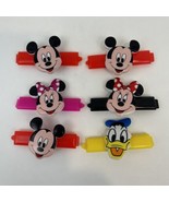 Vintage Goody Disney Plastic Barrettes Mickey Mouse Minnie Donald Lot  - $437.15 MXN