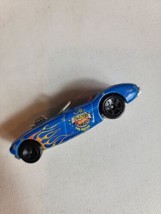 2000s Diecast Toy Car VTG Mattel Hot Wheels Austin Healey Blue - £6.68 GBP