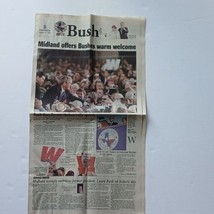 Midland Reporter Telegram January 21, 2009 Midland Offers Bushes Warm We... - $9.49
