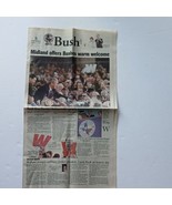 Midland Reporter Telegram January 21, 2009 Midland Offers Bushes Warm We... - $9.49