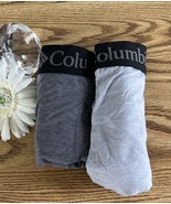 New Columbia Boxer Briefs Underwear Shorts Mens Xl Heather Gray 2 Pieces... - $19.95 CAD
