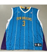 Adidas 2010 New Orleans Hornets NBA Chris Paul #3 Swingman Pinstripe Jer... - £34.94 GBP