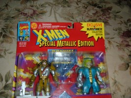 X-Men Special Metallic Edition Action Figures Maverick Trevor Fitzroy Wolverine - $9.90