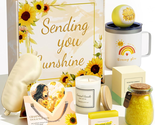 Mother Day Gifts for Mom Wife, Pikile 8-Pcs Sunflower Style Gift Basket ... - $37.22