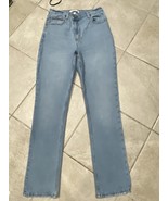 Abercrombie &amp; Fitch Curve Love 90&#39;s Slim Ultra High Rise Jeans 30/10 Reg... - $29.19