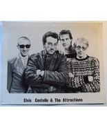 ELVIS COSTELLO &amp; The Attractions 3 Photos QUEEN&#39;S University 1978 Concer... - $35.00