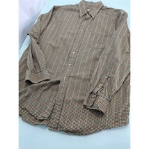 Viyella Men Shirt Wool Blend Made In USA Long Sleeve Button Up Plaid XL - £19.39 GBP