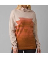 Prana Frosted Pine turtleneck sweater size medium in orange/beige. Super... - £26.13 GBP